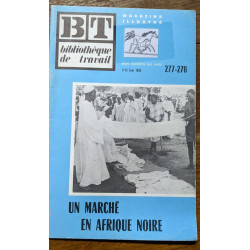 Un marche en afrique noire