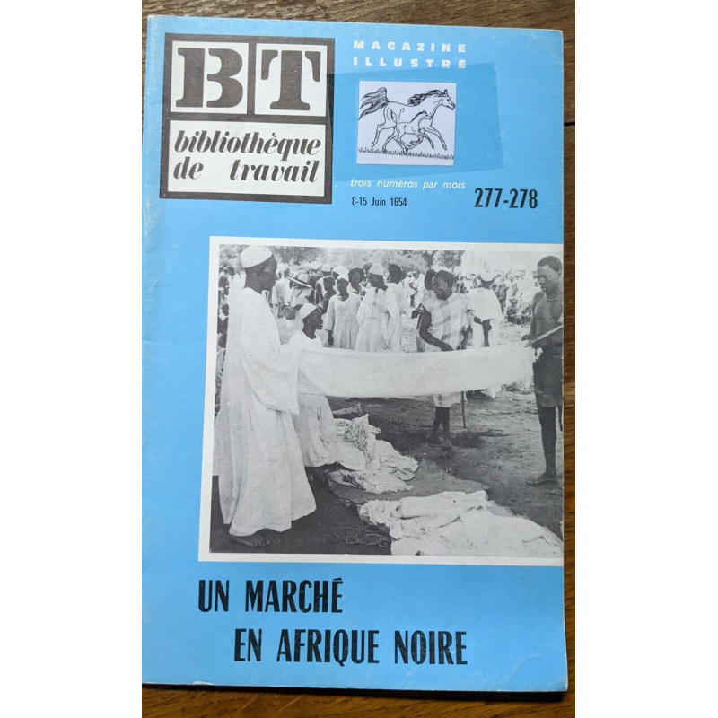 Un marche en afrique noire