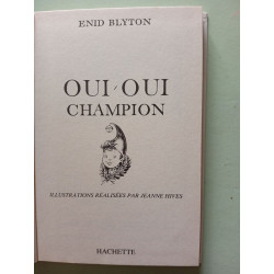 Oui-oui champion
