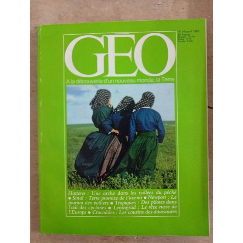 GEO nº 14 / avril 1980