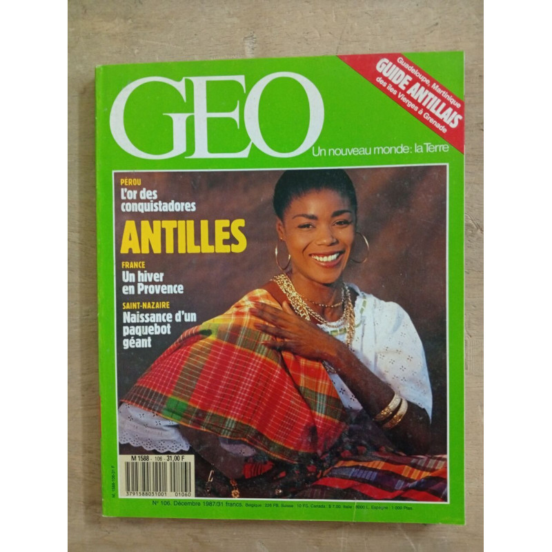 GEO nº 106 / décembre 1987