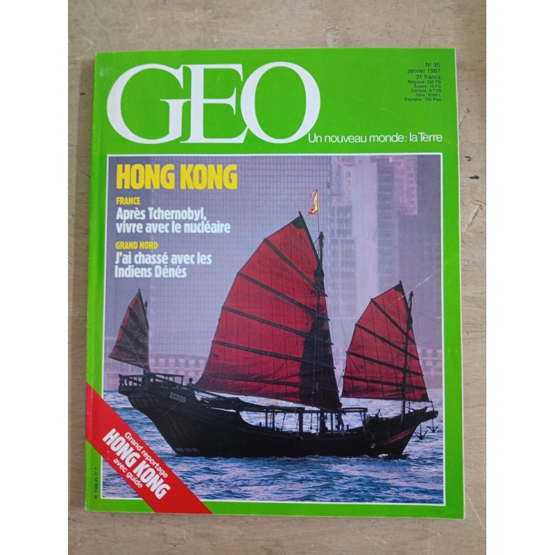 GEO nº 95 / janvier 1987