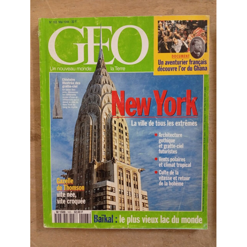 GEO nº 183 / mai 1994
