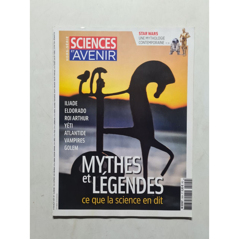 Sciences et avenir Mythes et Légendes nº 190 - 2017