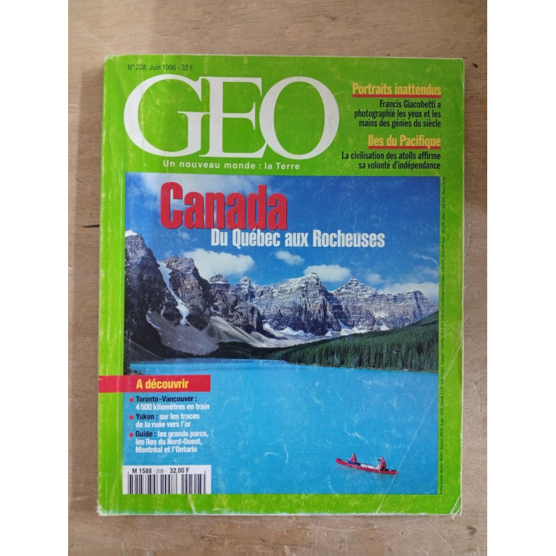 GEO nº 208 / juin 1996