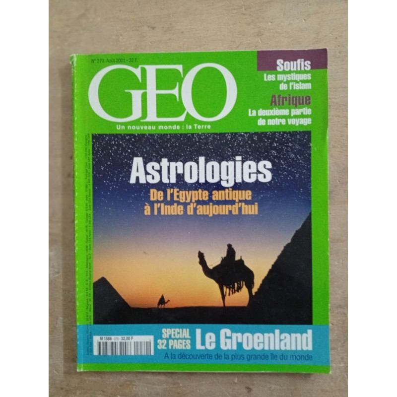 GEO nº 270 / août 2001