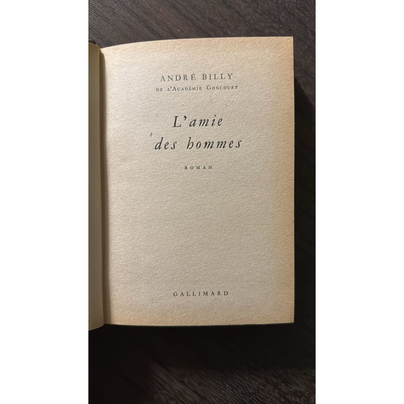L'amie des hommes