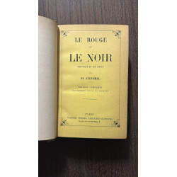 Le Rouge et Le Noir