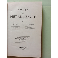 Cours de métallurgie