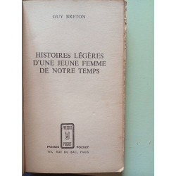 HISTOIRES LÉGÈRES D'UNE JEUNE FEMME DE NOTRE TEMPS