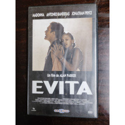 VHS - Evita - Madonna Antonio Bandeiras