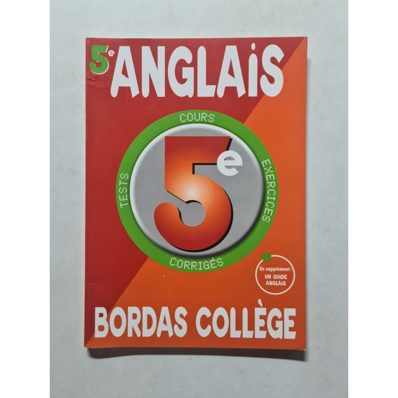 Anglais 5eme