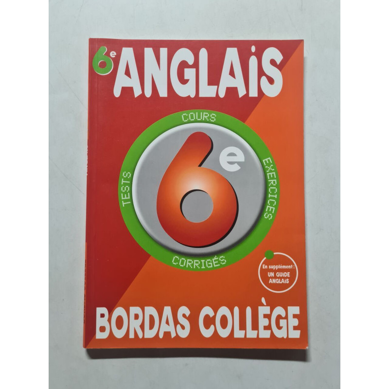 Anglais 6eme