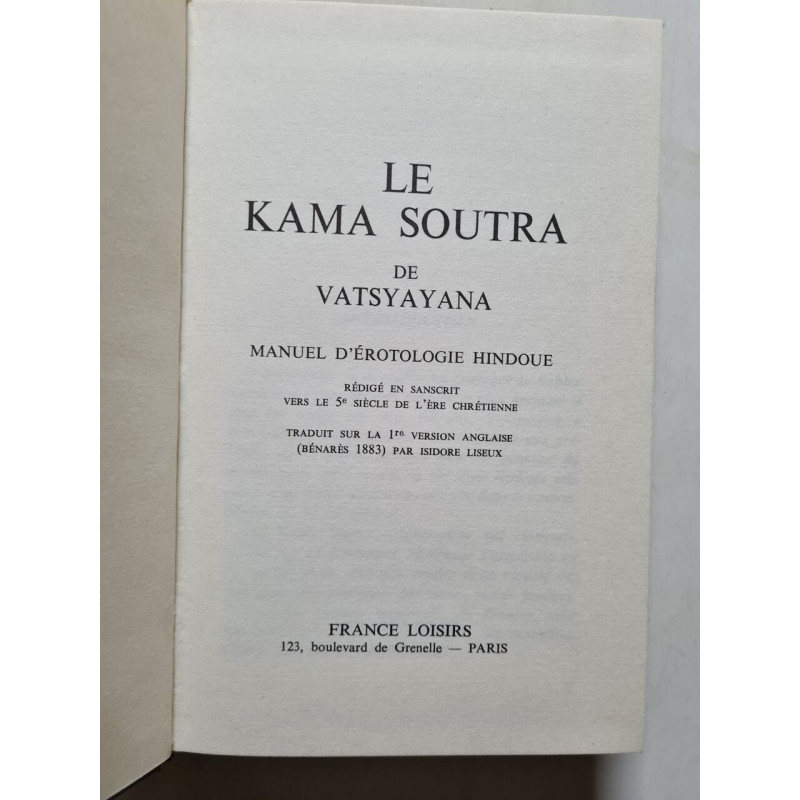 Le Kama Soutra