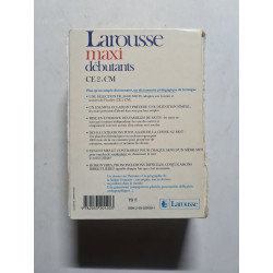 Maxi débutants: Le dictionnaire C.E. 2 C.M. 20 000 mots