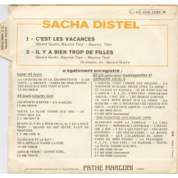 C'est Les Vacances / Il Y A Bien Trop De Filles