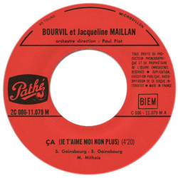 Ça (Je T'aime Moi Non Plus) / Pauvre Lola