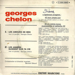 Les Amours De Midi / Les Années Glissent Sur Ta Vie