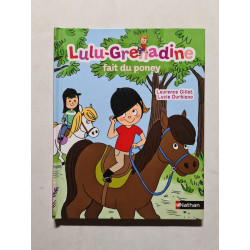 Lulu-Grenadine fait du poney