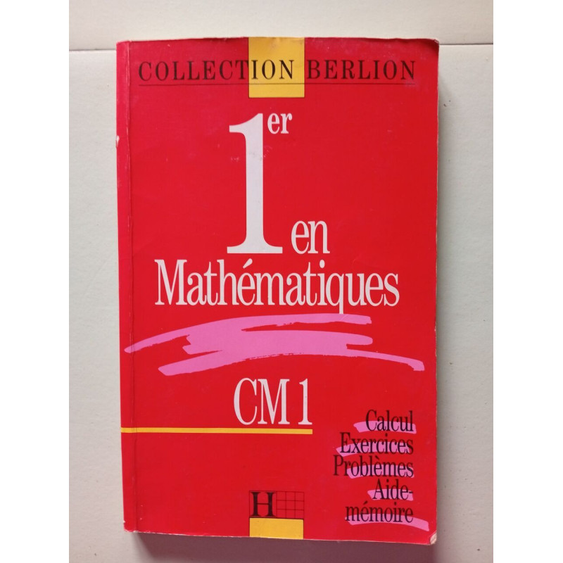 1er en mathématiques [CM 1