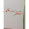 Menus du Jour