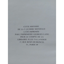 La deuxieme guerre mondiale