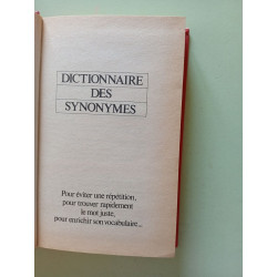 Dictionnaire des synonymes de la langue française