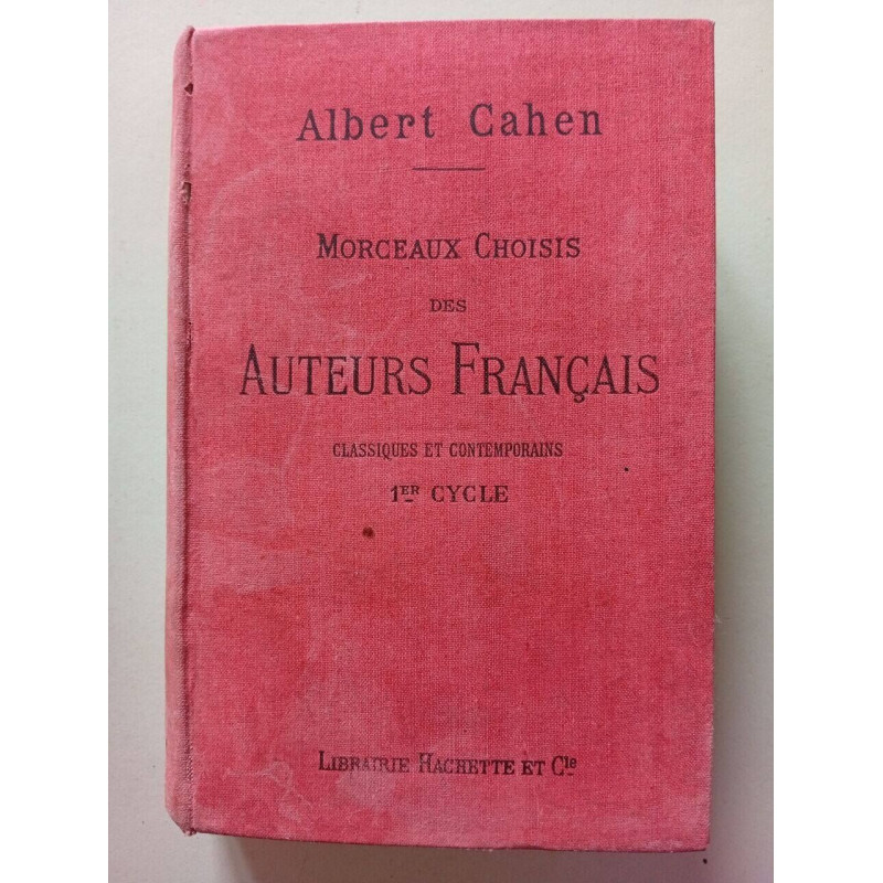 Morceaux choisis des auteurs français