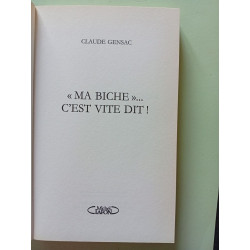 Ma biche c'est vite dit