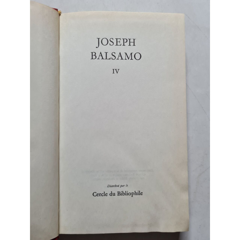 Joseph Balsamo IV