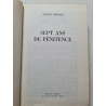 Sept ans de pénitence