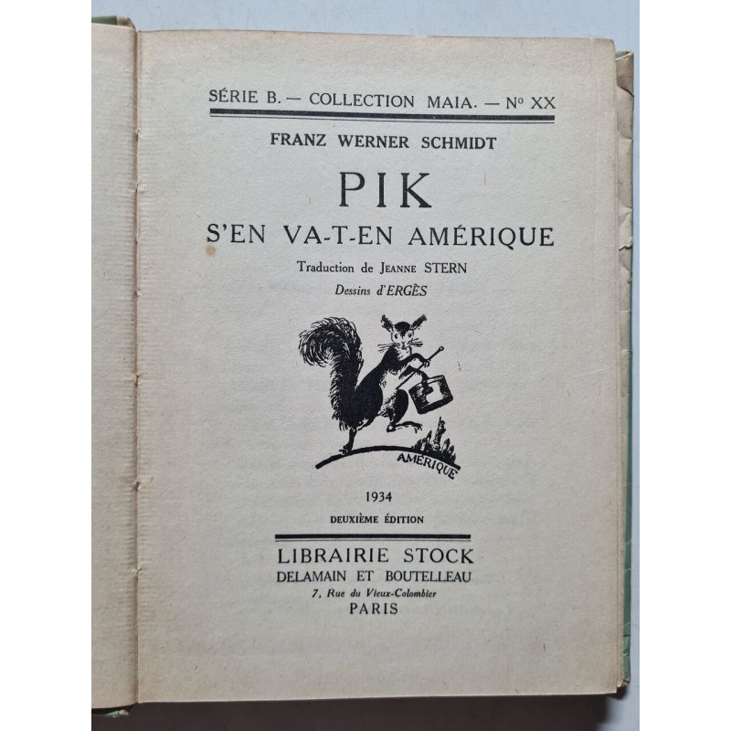 Pik s'en va-t-en Amérique