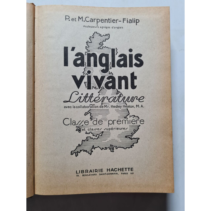 L'anglais vivant. Littérature