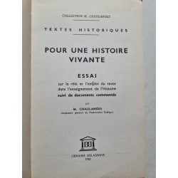 Textes historiques