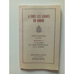 A tous les jeunes du monde
