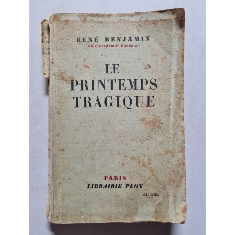 Le Printemps tragique