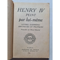 Henry IV peint par lui-même