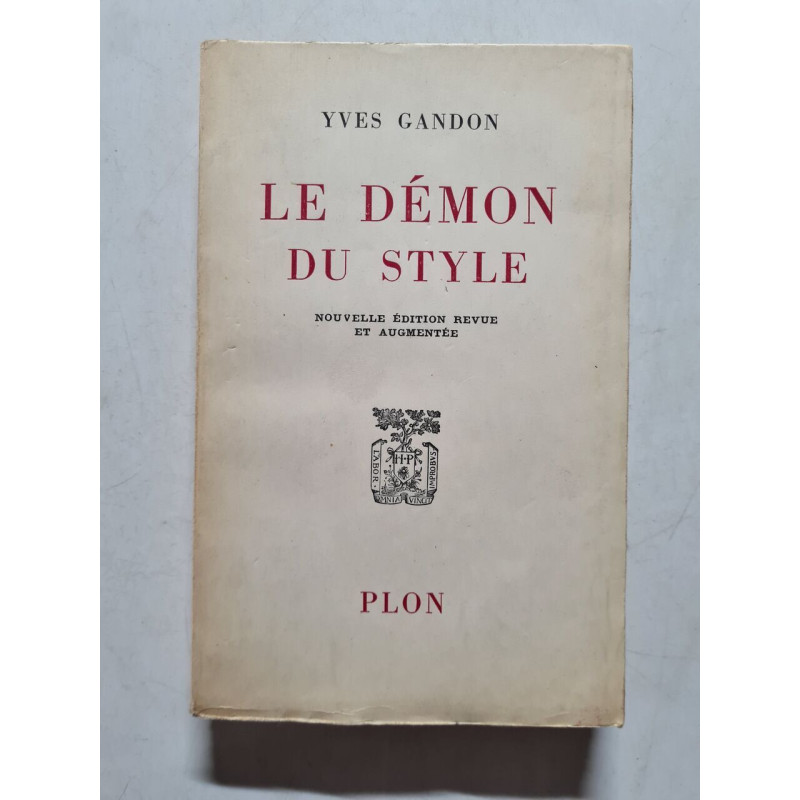 Le Démon du style
