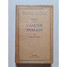 Essai sur l'amour humain