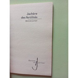 Jachère des fertilités