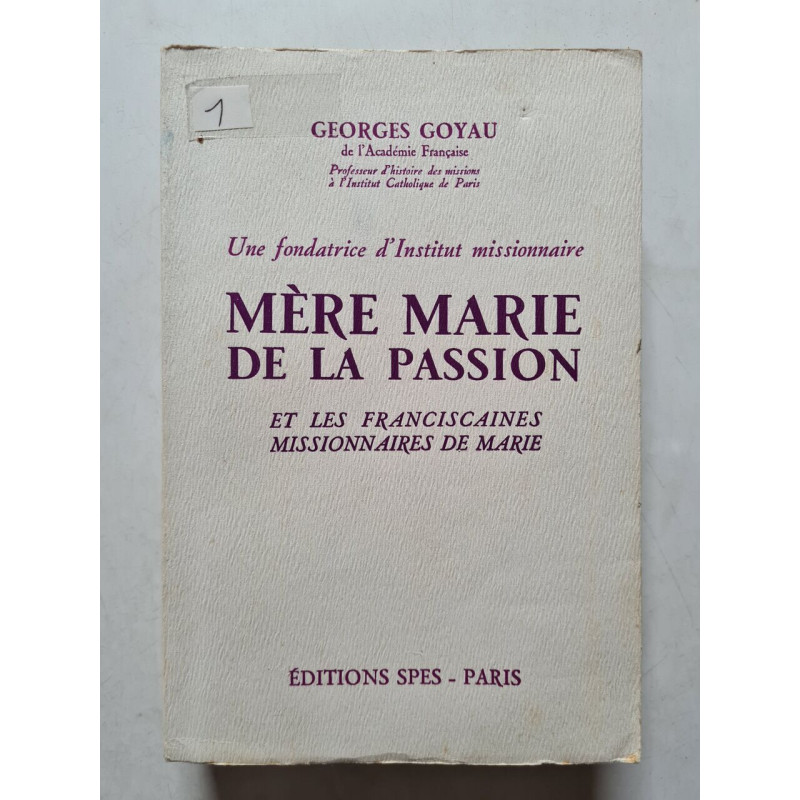 Mère Marie de la Passion