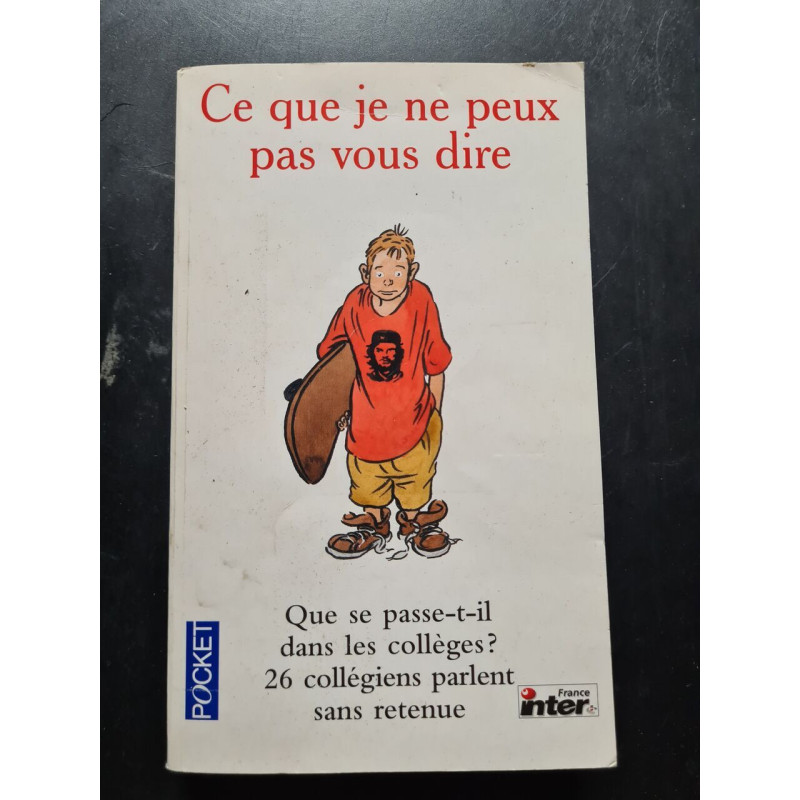 Ce que je ne peux pas vous dire