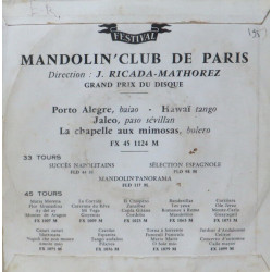 Mandolin' Club De Paris