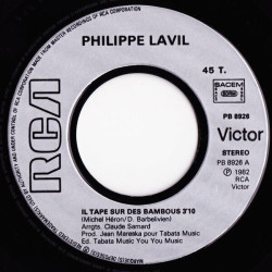 Il Tape Sur Des Bambous