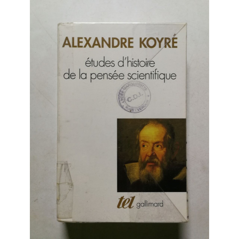 Études d'histoire de la pensée scientifique