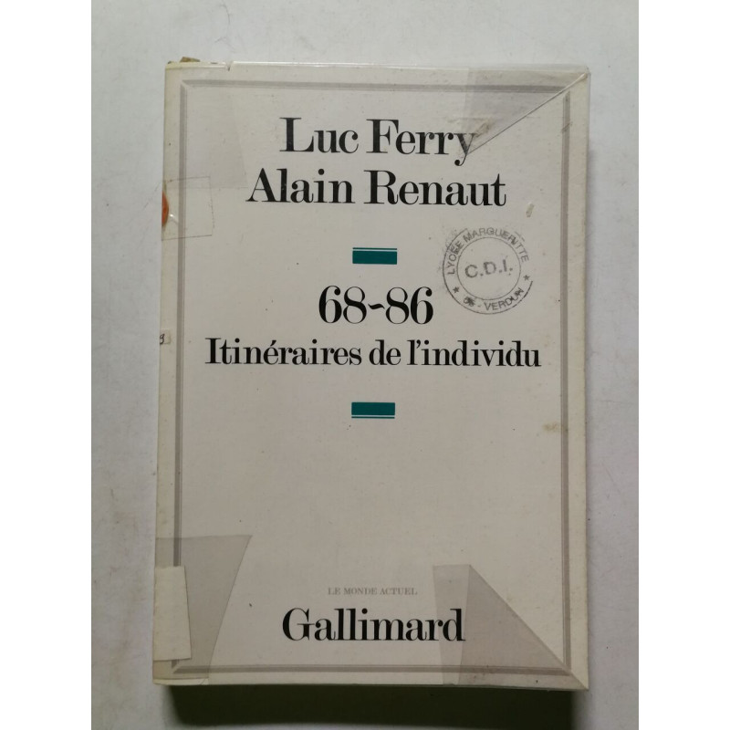 68-86 Itinéraires de l'individu