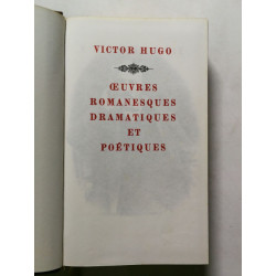 Œuvres romanesques dramatiques et poétiques