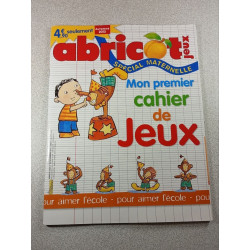 Abricot Jeux n°36 Mon premier cahier de Jeux