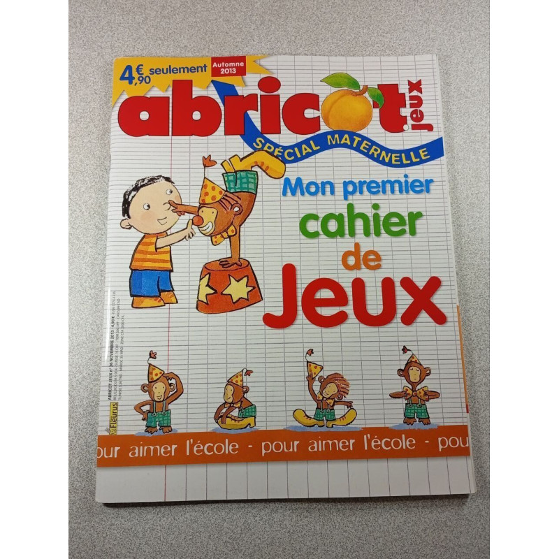 Abricot Jeux n°36 Mon premier cahier de Jeux
