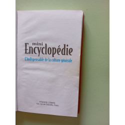 Mini encyclopédie de la culture générale